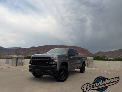 Used 2021 Chevrolet Silverado 1500 Custom Trail Boss w/ Safety Confidence Package AWD/4WD image 1