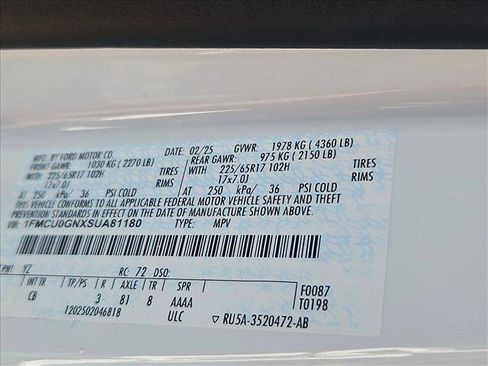 Used 2025 Ford Escape Active image 23