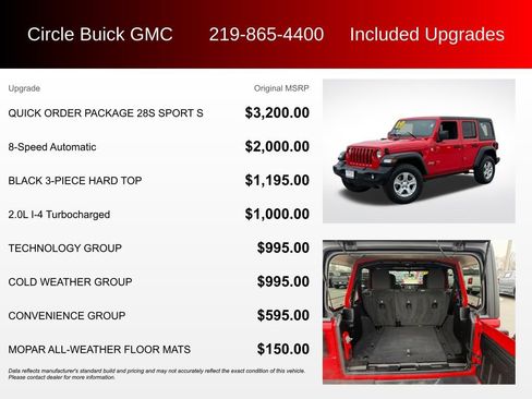 Used 2019 Jeep Wrangler Unlimited Sport S image 3