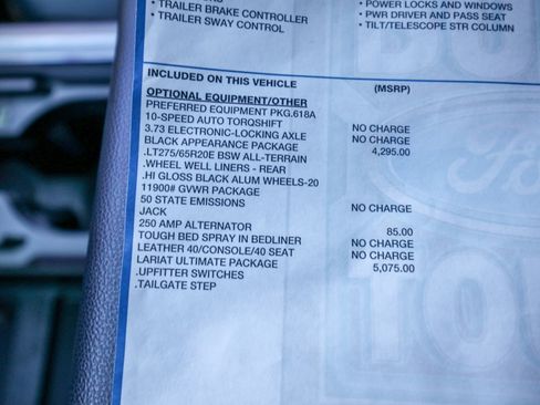 Used 2024 Ford F350 Lariat w/ Lariat Ultimate Package image 41