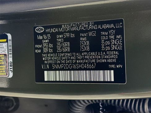 Used 2025 Hyundai Santa Fe SEL AWD/4WD image 30