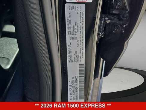 New 2026 RAM 1500 Express RWD image 34