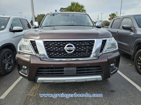 Used 2018 Nissan Armada Platinum w/ Captain Seat Package image 3