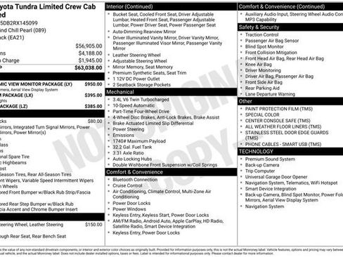 Used 2024 Toyota Tundra Limited AWD/4WD image 10