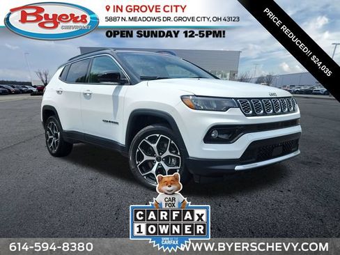Used 2025 Jeep Compass Limited AWD/4WD image 1