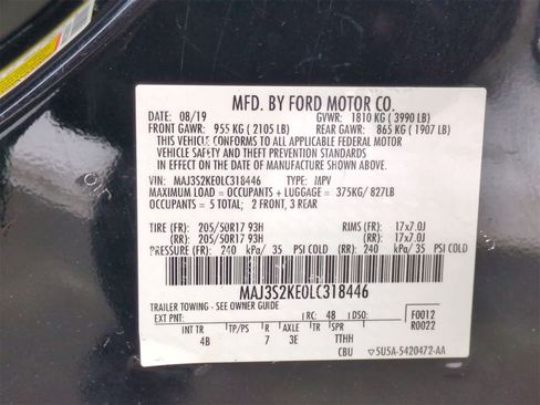 Used 2020 Ford EcoSport Titanium image 37