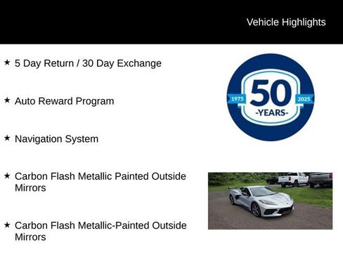 Used 2021 Chevrolet Corvette Stingray Premium Conv w/ Battery Protection Package RWD image 6