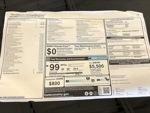 Used 2025 BMW i5 eDrive40i w/ Premium Package image 19