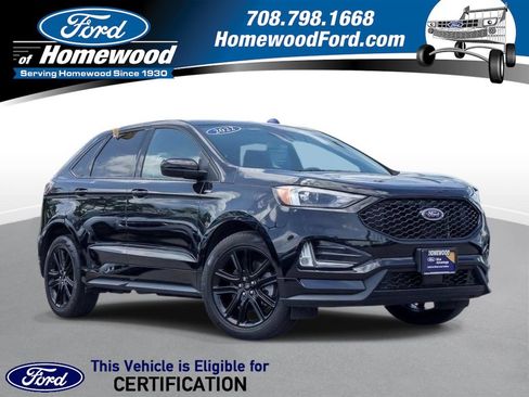 Used 2022 Ford Edge ST-Line w/ Class II Trailer Tow Package AWD/4WD image 1