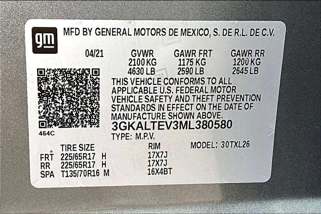 Used 2021 GMC Terrain SLE AWD/4WD image 34
