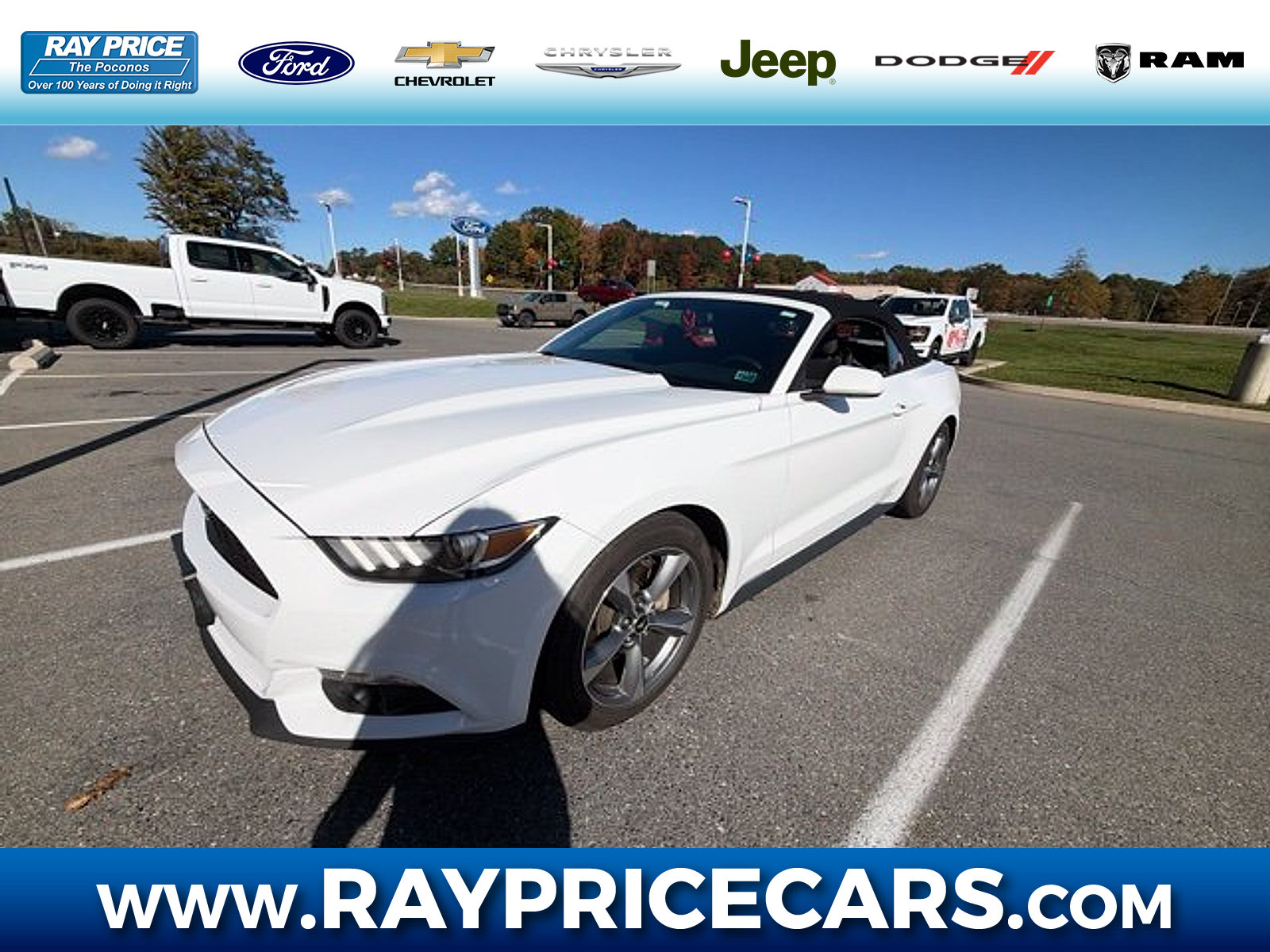 Used 2017 Ford Mustang Convertible w/ Equipment Group 051A RWD image 1