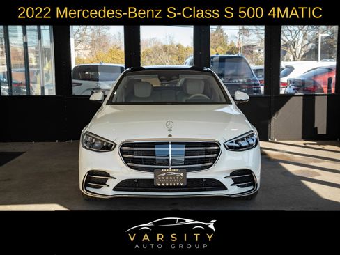 Used 2022 Mercedes-Benz S 500 4MATIC w/ AMG Line Package image 2