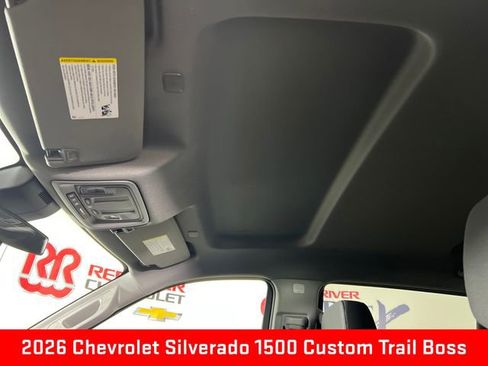 New 2026 Chevrolet Silverado 1500 Custom Trail Boss image 19