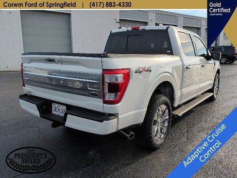 Certified 2022 Ford F150 Platinum w/ Equipment Group 701A High AWD/4WD image 7