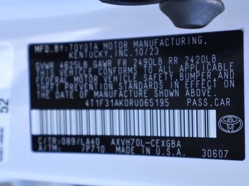 Certified 2024 Toyota Camry XLE image 27