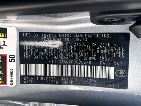 Used 2023 Toyota Camry LE FWD image 36