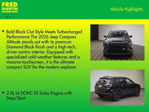 New 2026 Jeep Compass Latitude image 8