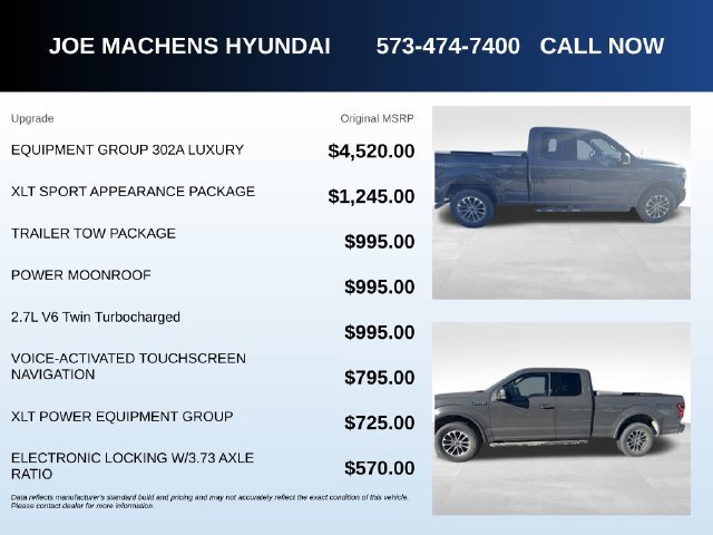 Used 2018 Ford F150 XLT w/ Equipment Group 302A Luxury AWD/4WD image 5