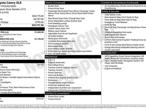 Used 2012 Toyota Camry XLE w/ Leather Pkg FWD image 9