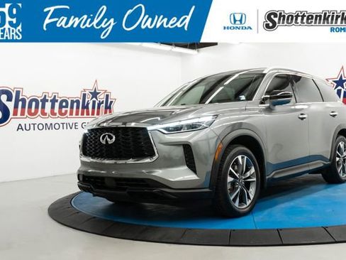 Used 2023 INFINITI QX60 Luxe w/ Cargo Package FWD image 1