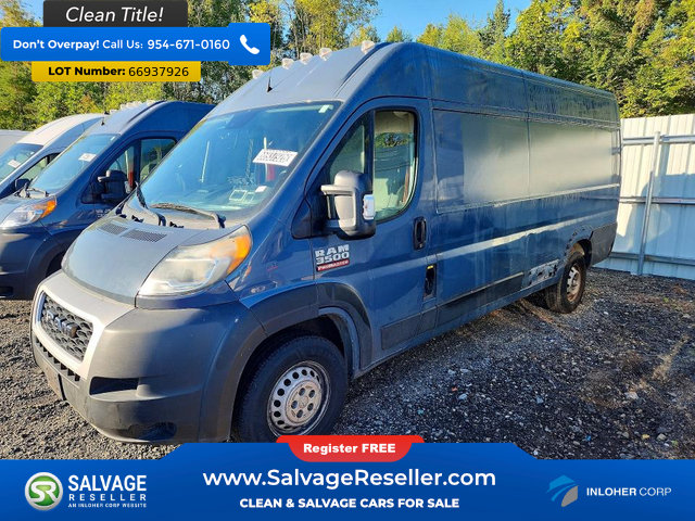 Used 2021 RAM ProMaster 3500 FWD image 1