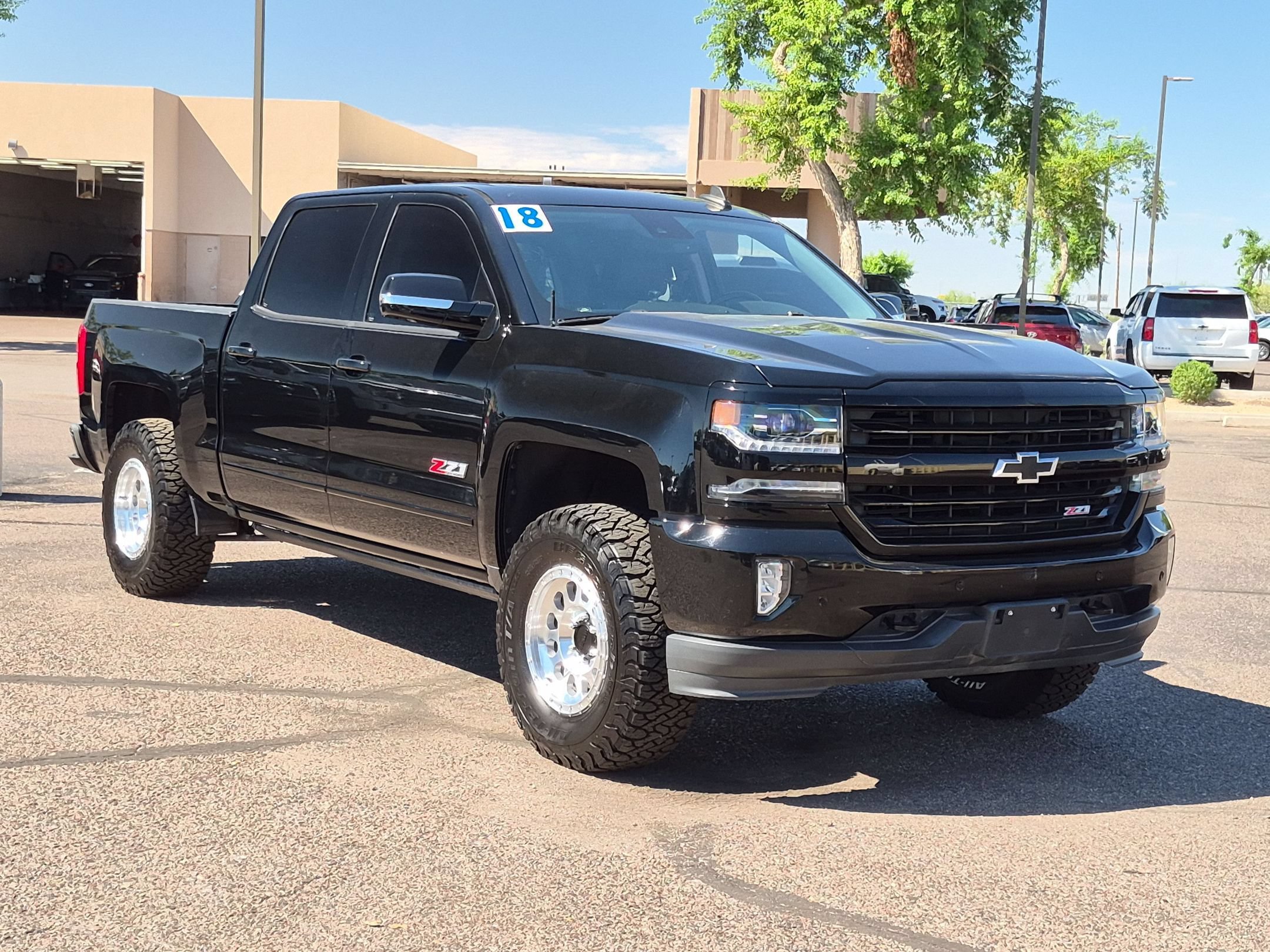 Used 2018 Chevrolet Silverado 1500 LTZ Z71 w/ LTZ Plus Package AWD/4WD image 3