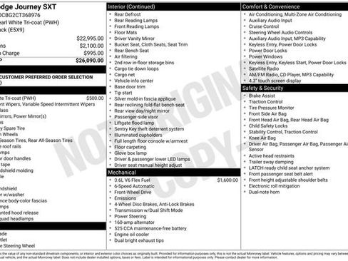 Used 2012 Dodge Journey SXT image 4