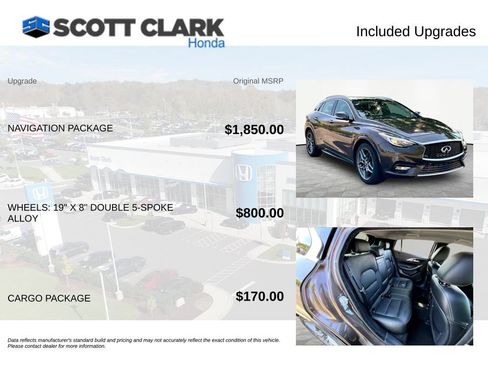 Used 2017 INFINITI QX30 Premium w/ Navigation Package FWD image 8