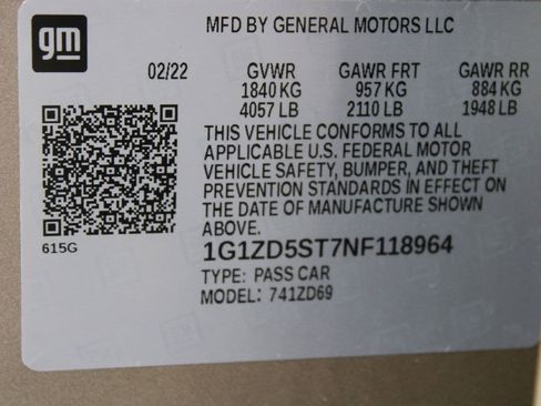 Used 2022 Chevrolet Malibu LT FWD image 29