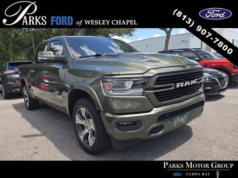Used 2021 RAM 1500 Laramie w/ Sport Appearance Package AWD/4WD image 1
