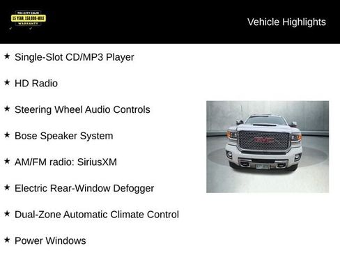 Used 2017 GMC Sierra 3500 Denali w/ Duramax Plus Package image 10