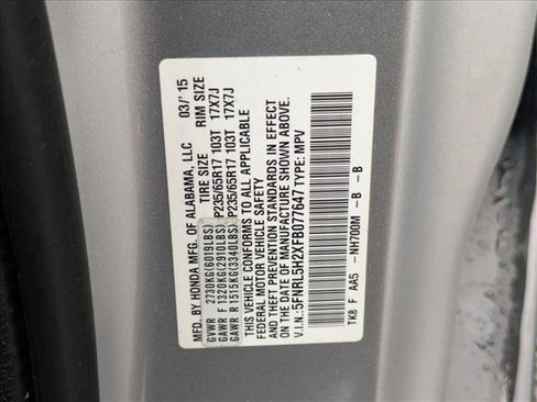 Used 2015 Honda Odyssey LX image 26