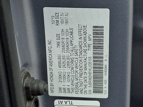 Used 2019 Honda CR-V EX-L image 27