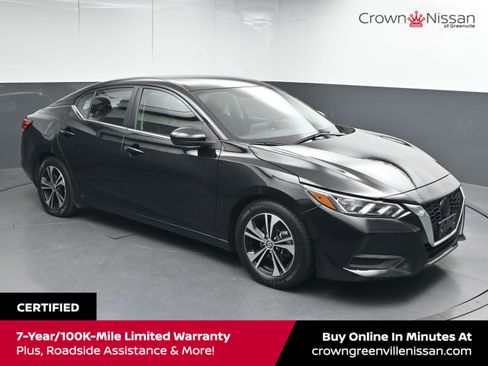 Certified 2022 Nissan Sentra SV image 1