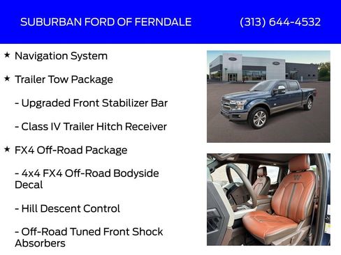 Used 2019 Ford F150 King Ranch w/ Trailer Tow Package AWD/4WD image 4