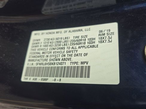 Used 2019 Honda Odyssey EX image 13