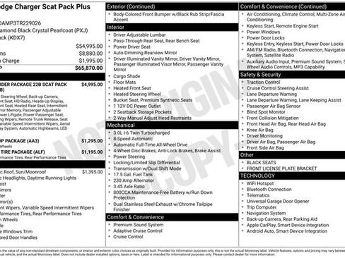New 2026 Dodge Charger Scat Pack AWD/4WD image 31