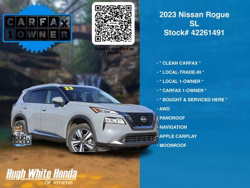 Used 2023 Nissan Rogue SL w/ SL Premium Package image 7