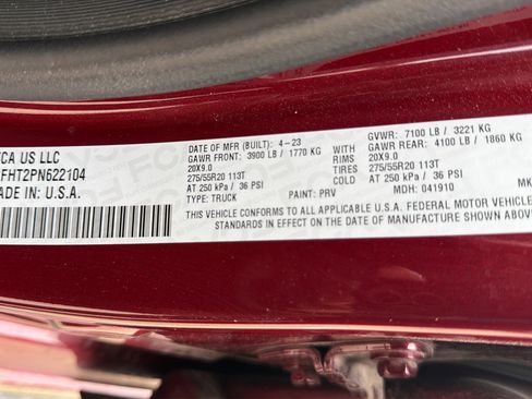 Used 2023 RAM 1500 Limited AWD/4WD image 16
