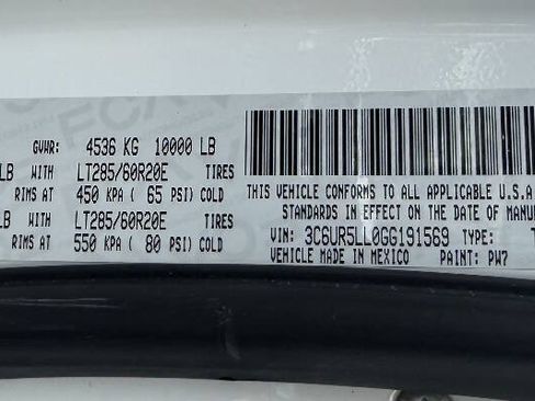 Used 2016 RAM 2500 Longhorn AWD/4WD image 9