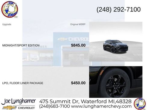New 2026 Chevrolet Blazer LT w/ Midnight/Sport Edition AWD/4WD image 10