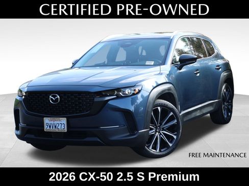 Certified 2026 MAZDA CX-50 AWD 2.5 S w/ Premium Package image 1