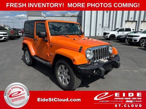 Used 2012 Jeep Wrangler Sahara w/ Trailer Tow Group AWD/4WD image 1