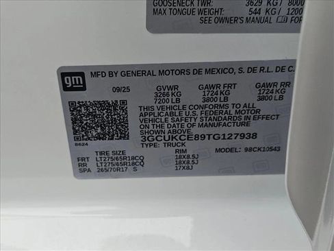 New 2026 Chevrolet Silverado 1500 Custom Trail Boss w/ LPO, Dark Essentials Package image 17