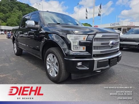 Used 2017 Ford F150 Platinum w/ Technology Package AWD/4WD image 1