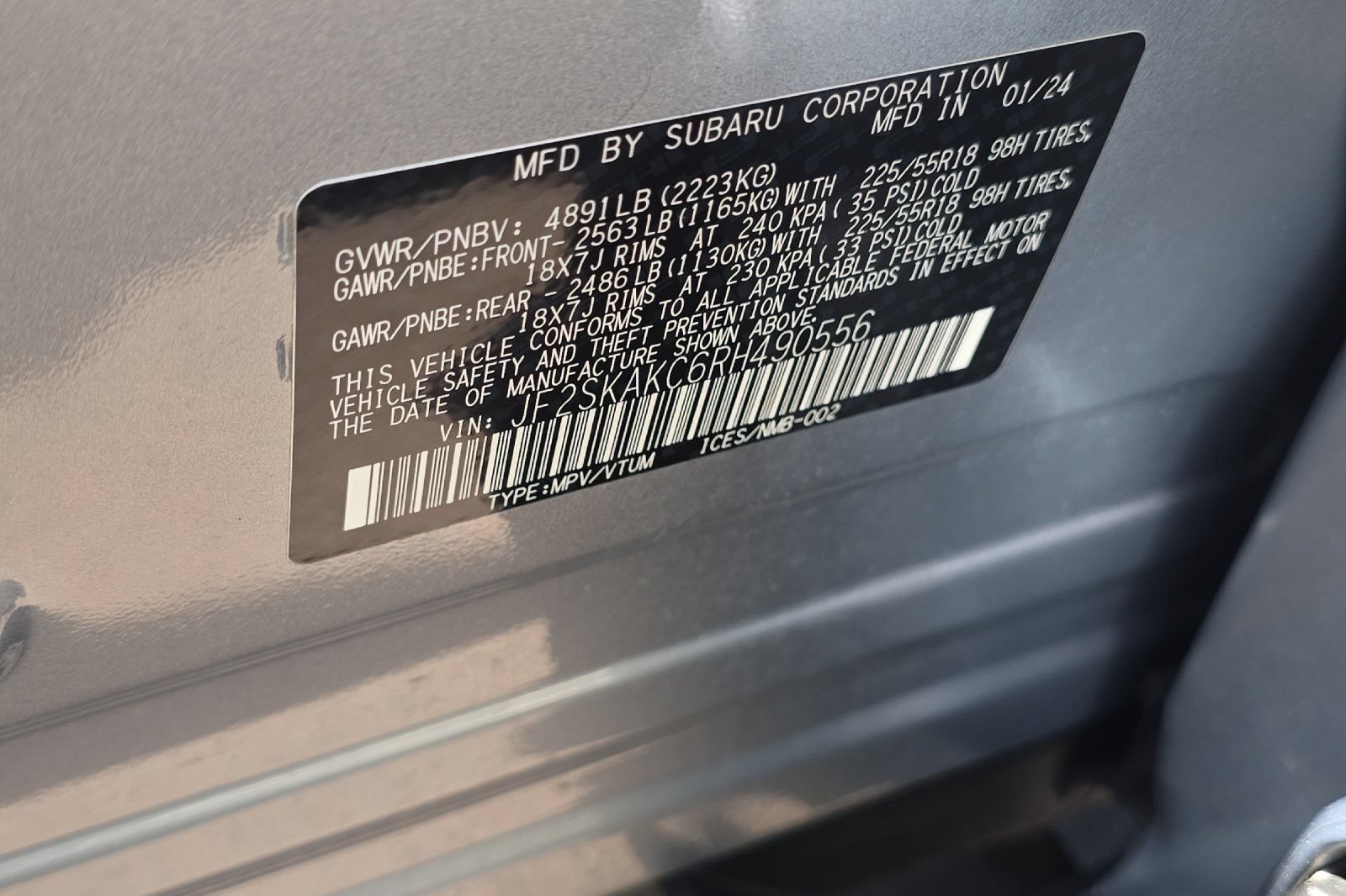 Used 2024 Subaru Forester Limited AWD/4WD image 28