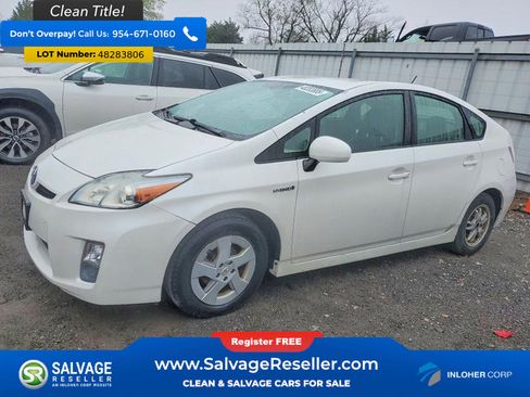 Used 2010 Toyota Prius FWD image 1