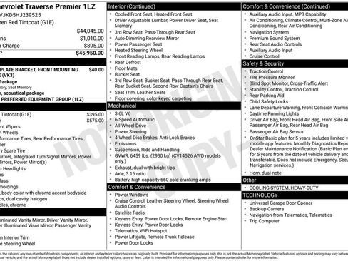 Used 2017 Chevrolet Traverse Premier image 18