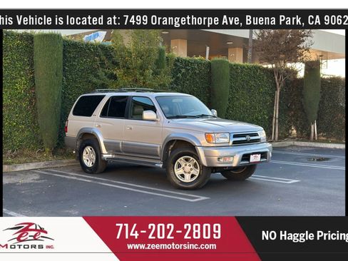Used 2000 Toyota 4Runner Limited image 2