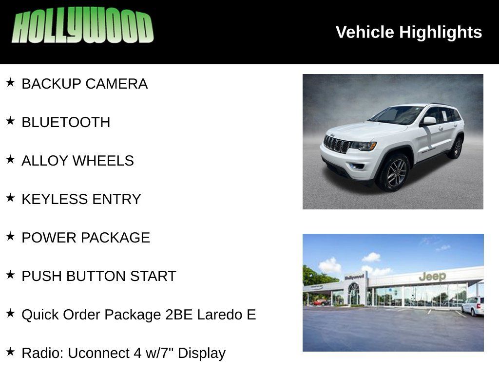 Certified 2019 Jeep Grand Cherokee Laredo RWD image 3